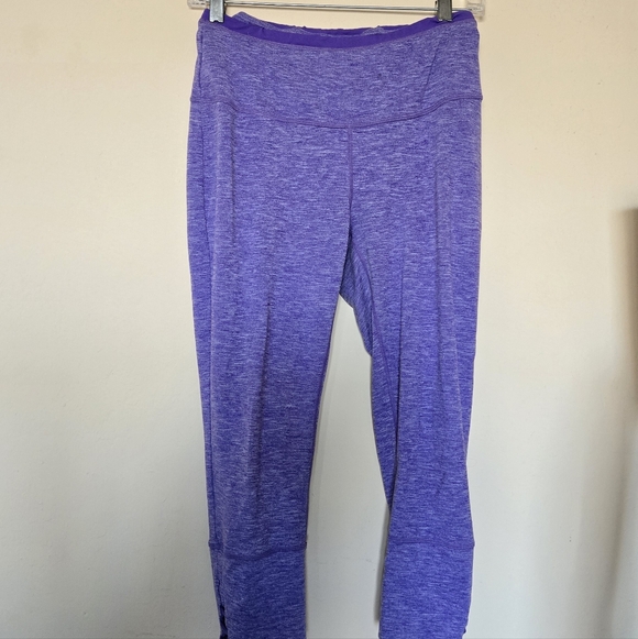 Prana Tori Capri Purple Athletic Leggings Size Medium - Picture 10 of 11
